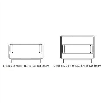 Sofá Joe Softline