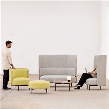 Joe pouf: Ø73x45h cm