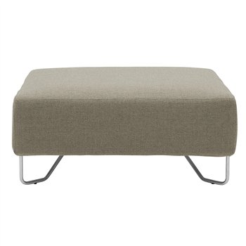Lotus pouf large: 98x98x42h cm.