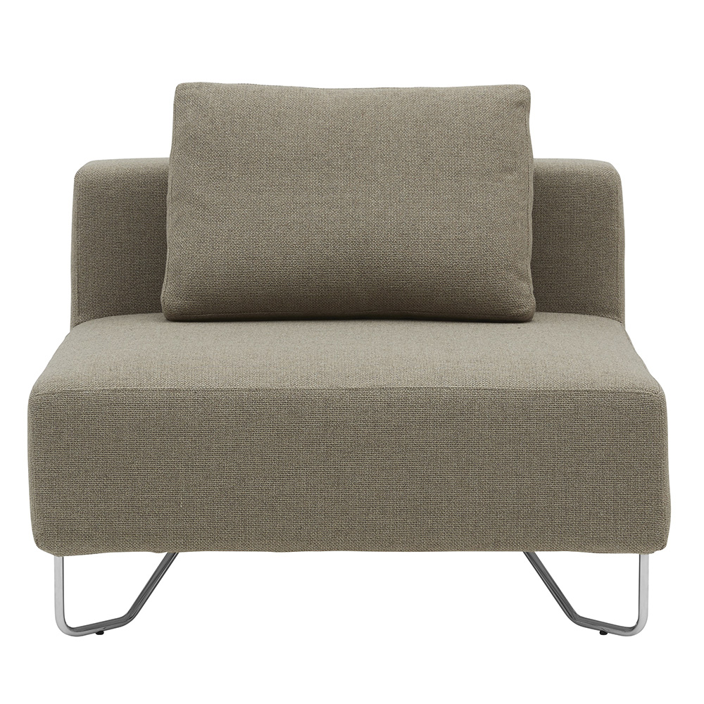 Lotus Single: 98x98x67/82h cm