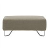 Lotus pouf Small: 98x49x42h cm