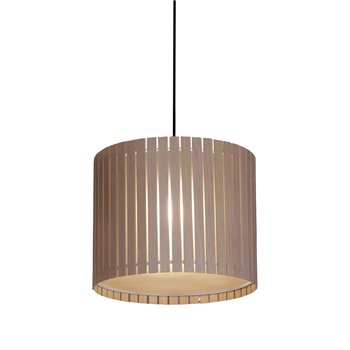 Lámpara suspensión Luz Oculta Wood Fambuena