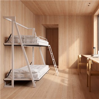 Litera plegable abierta Axys Sellex