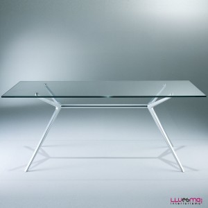 Mesa Ex Rectangular de Casprini. Mesas de comedor modernas de diseño italiano.
