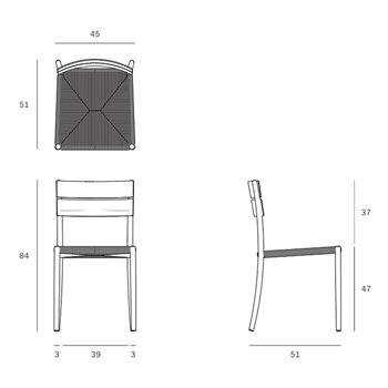 Silla Elin Outdoor Ethnicraft