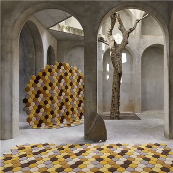 Alfombra Panal rectangular GAN