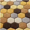 Alfombra Panal rectangular GAN