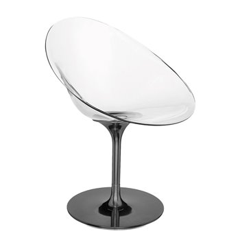 Butaca Ero|S| Kartell - CRYSTAL/TITANIUM