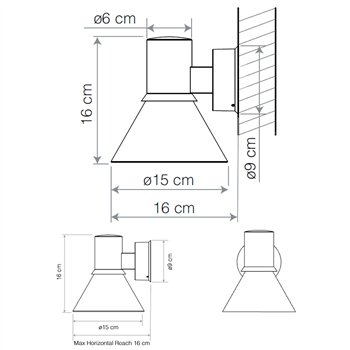 Lámpara de pared Type 80 W4 Anglepoise