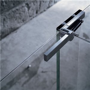 Mesa extensible Naked de Glas Italia. Mesas cristal.