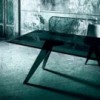 Mesa rectangular Alister de Glas Italia. Mesas cristal.