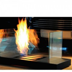 Chimenea bioetanol Uni Flame Radius design