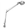Tolomeo wall led de Artemide. Lámpara en cuerpo de aluminio pulido.