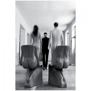 Silla Him Lacada de Casamania. Sillas modernas. Muebles de diseñador.