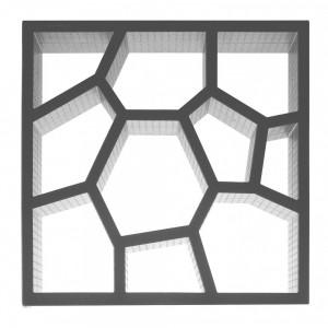 Librería Opus Incertum de Casamania. Muebles y complementos de exterior.