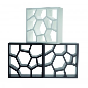 Librería Opus Incertum de Casamania. Muebles y complementos de exterior.