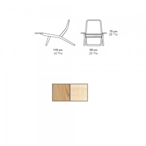 Butaca Barca de Branca. Sillas diseño.