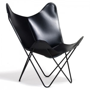 Sillón Bonet - Cuero. Bkf de Sillas clásicas del diseño.