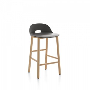 Taburete bajo lumbar Alfi de Emeco. Comprar Emeco