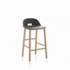 Taburete bajo lumbar Alfi de Emeco. Comprar Emeco