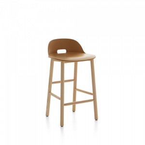 Taburete bajo lumbar Alfi de Emeco. Comprar Emeco