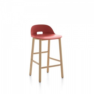 Taburete bajo lumbar Alfi de Emeco. Comprar Emeco