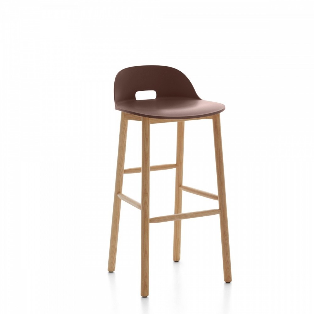 Taburete alto lumbar Alfi de Emeco. Comprar Emeco