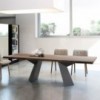 Mesa Fiandre de Bontempi. Mesas modernas para comedor de diseño italiano.