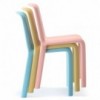 Silla Snow 303 de Pedrali. Muebles infantiles diseño. Sillas para niños.