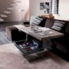 Mesa elevable Bellagio de Ozzio. Mobiliario de diseño. Mesas de centro.