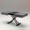 Mesa transformable Box legno de Ozzio design. Sillas y mesas transformables.