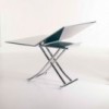 Mesa transformable Mondial CR de Ozzio design. Sillas y mesas transformables.