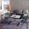 Mesa transformable Mondial CR de Ozzio design. Sillas y mesas transformables.