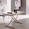 Mesa transformable Mondial CR de Ozzio design. Sillas y mesas transformables.