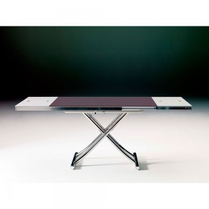 Mesa transformable Planet de Ozzio design. Sillas y mesas transformables.