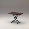 Mesa transformable Sydney de Ozzio design. Sillas y mesas transformables.