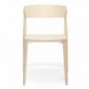 Silla Nemea 2820 de Pedrali. Sillas de diseño. Sillas de madera moderna.