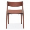 Silla Nemea 2820 de Pedrali. Sillas de diseño. Sillas de madera moderna.