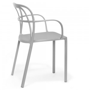 Sillón Intrigo 3715 de Pedrali. Sillones de diseño. Sillones de aluminio de jardín.