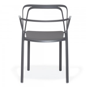 Sillón Intrigo 3715 de Pedrali. Sillones de diseño. Sillones de aluminio de jardín.