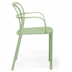 Sillón Intrigo 3715 de Pedrali. Sillones de diseño. Sillones de aluminio de jardín.