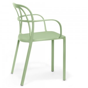 Sillón Intrigo 3715 de Pedrali. Sillones de diseño. Sillones de aluminio de jardín.