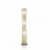 Lámpara Bach floor de Slamp. Diseño tubular para cualquier ambiente.