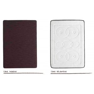 Colchón visco 8 ribeteado de Es Descanso. Colchones cómodos.